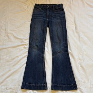 Kimes Ranch Dark Blue Flare Jeans